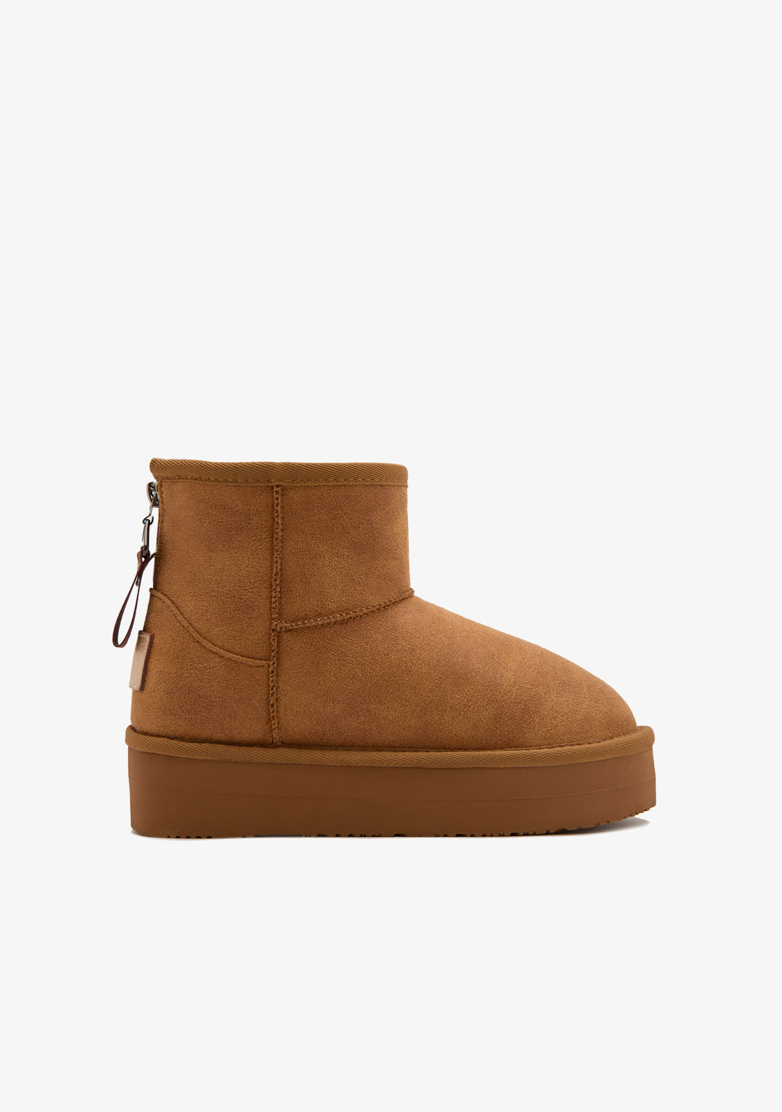 Botas Australianas Cremallera Tan