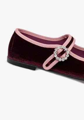 Ballerinas Buckle Burdeos