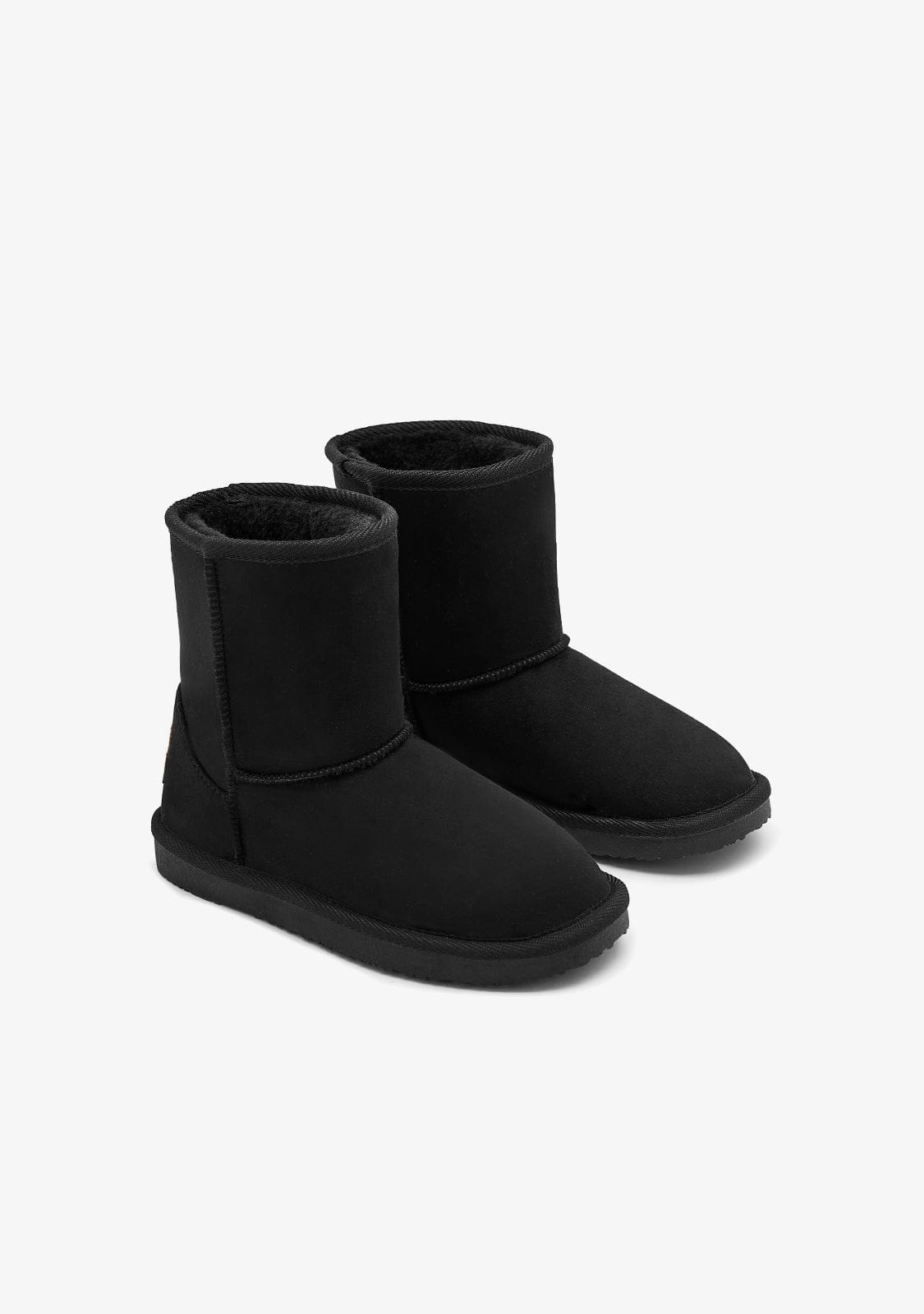 Black Logo Australian Boots Water Repellent