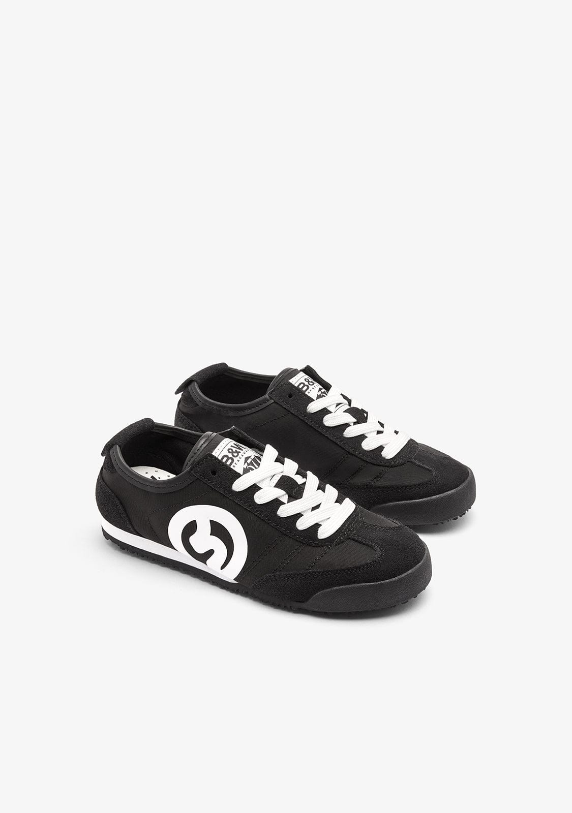 Black Logo Laces Sneakers