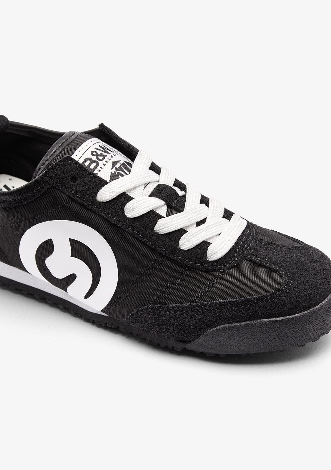 Black Logo Laces Sneakers