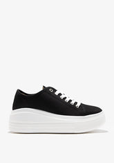 Black / White Rider Platform Sneakers