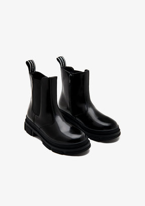 Boot Elastic Black