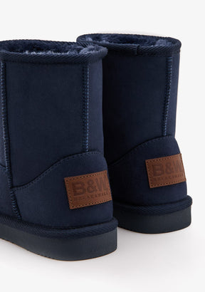 Navy Logo Australian Boots Water Repellent