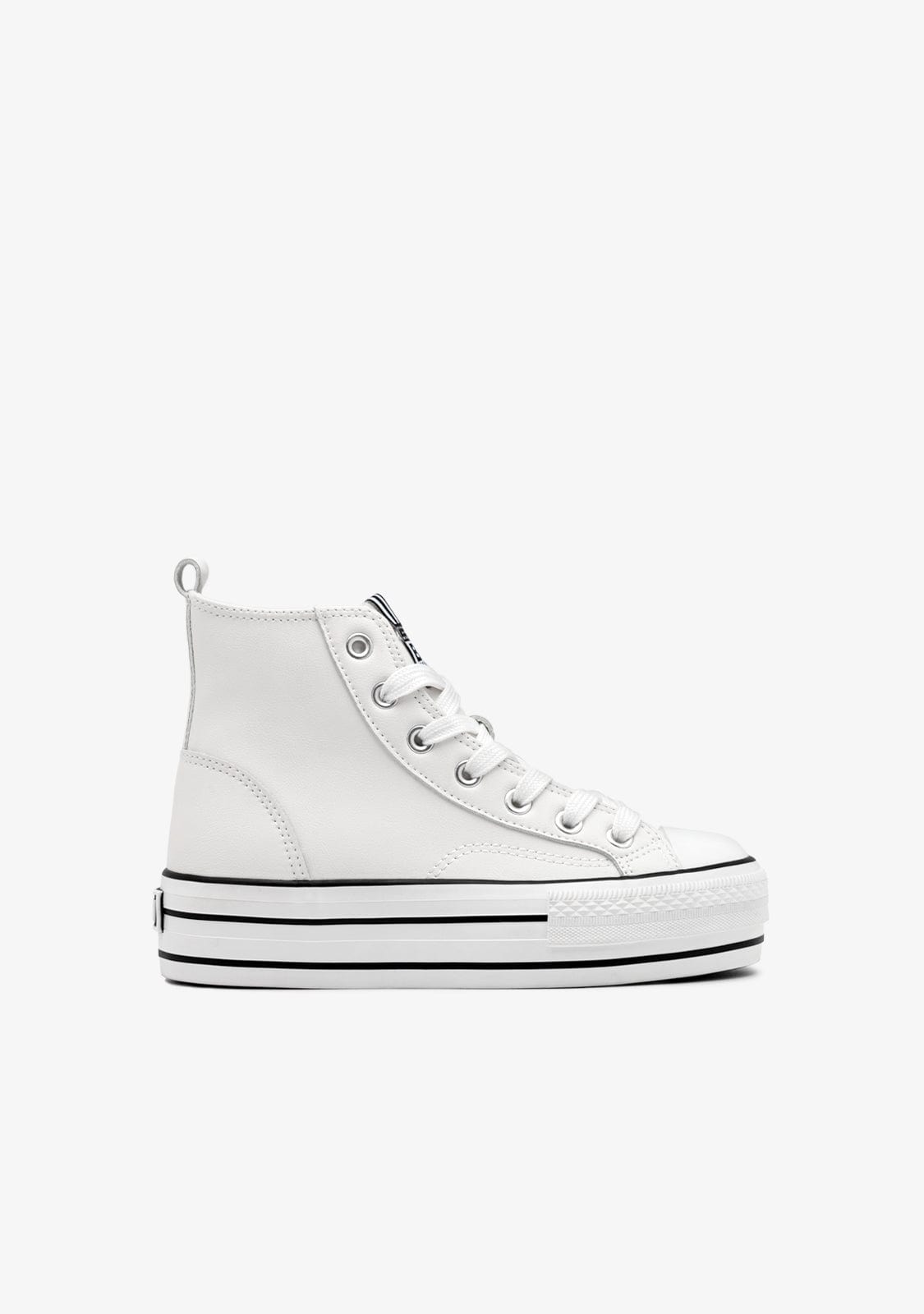 White Napa High Top Sneakers