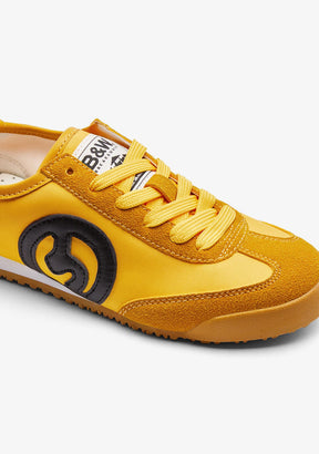 Yellow Logo Laces Sneakers