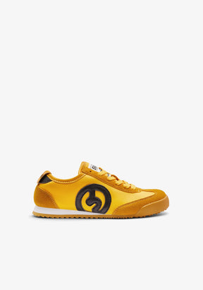 Yellow Logo Laces Sneakers